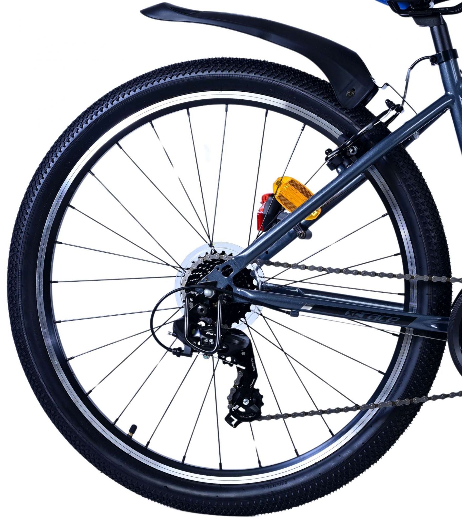 Volare xc race kinderfiets - 26 inch - 21 speed - blauw grijs