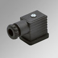 Metal work stekker standaard 22mm zwart