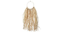 Raffia wall decor 18x70cm + beads