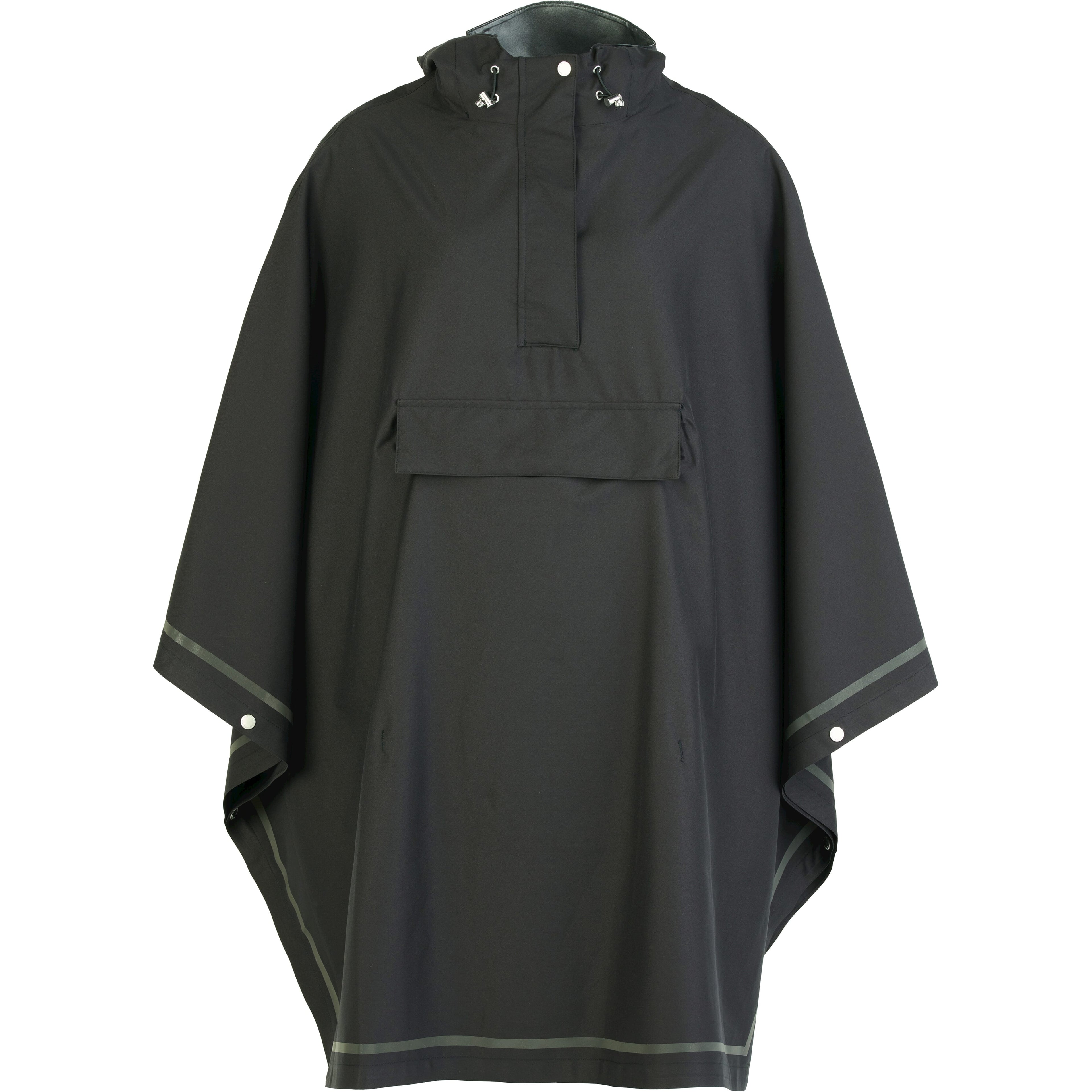 Weathergoods Sweden Poncho Imbris schwarz sm