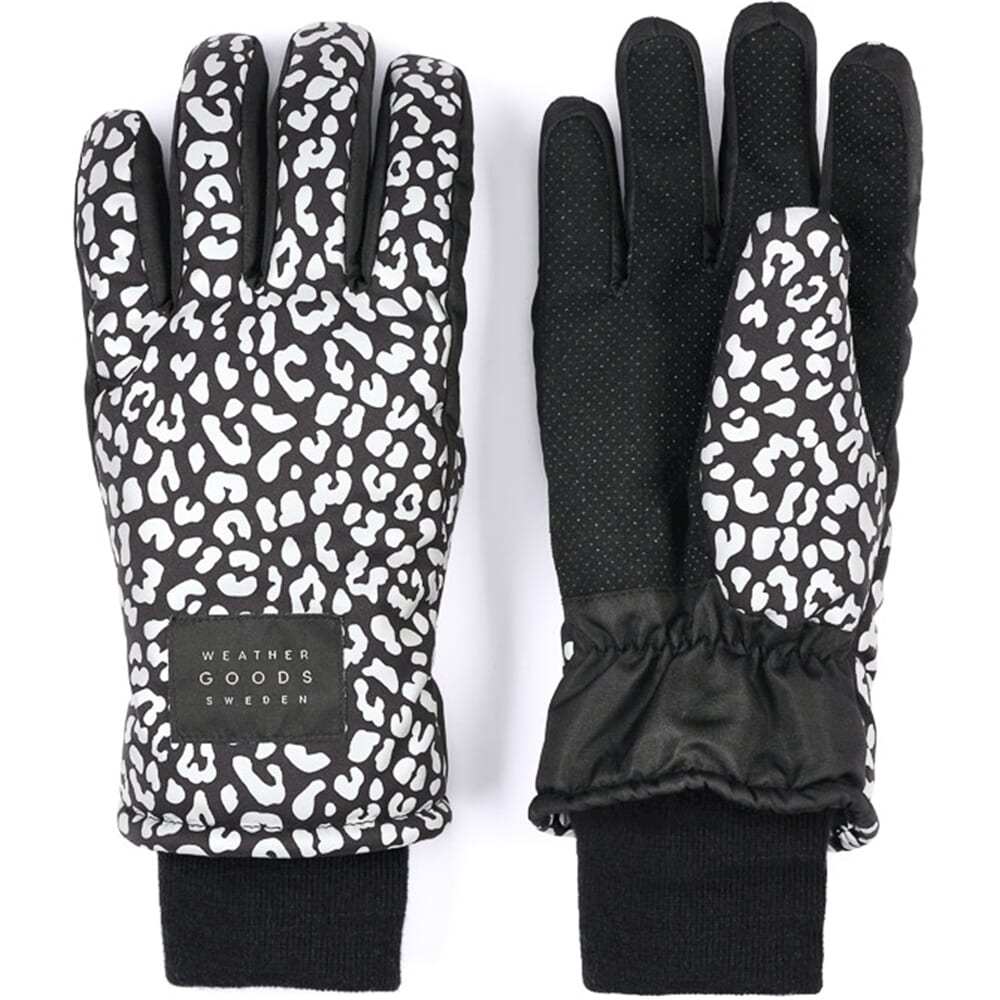 Weathergoods Sweden reflektierende Handschuhe Luna Leopard L