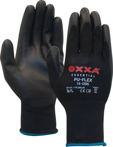 M-safe oxxa pu-flex 14-086 handschoen zwart 10 (u)