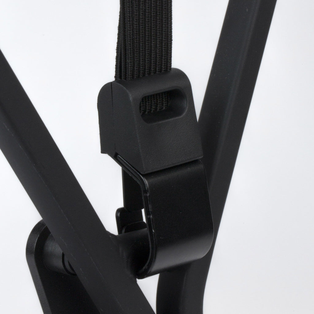 Qibbel widek veiligheidsbinder suv stalen haak 54cm zwart felrood