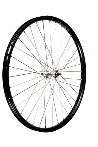 Vorderrad 26x1,75 schwarz, starke Speichen, 13