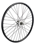 Hinterrad 28 Zoll 622 schwarz schwarze Speichen 7V Rollenbremse