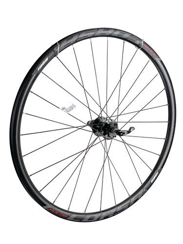 Hinterrad 28 Zoll, Rennfelge schwarz, 11V Corsa, 6-Loch-Scheibenbremse, 28-fach