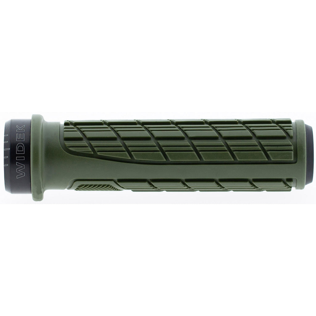 Widek handvatset the rock alu lock-ring zwart groen
