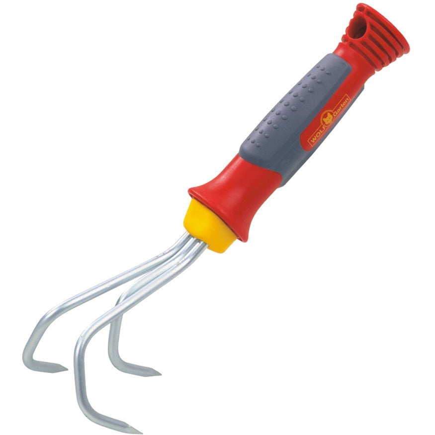 Wolf-garten ka-2k krabber cultivator (rood geel)
