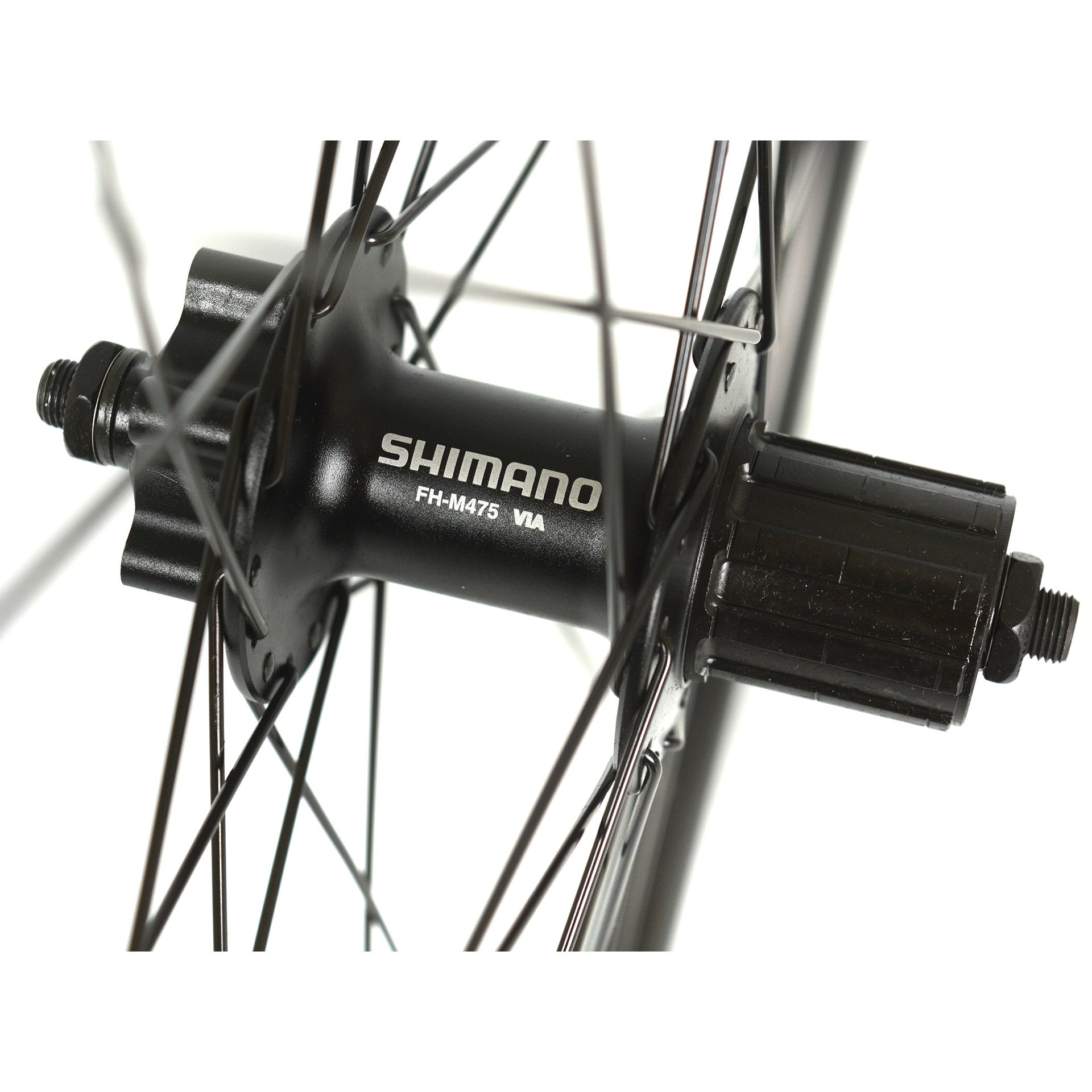 Velox achterwiel 28 gravel 19 shimano m475 disc 135mm qr