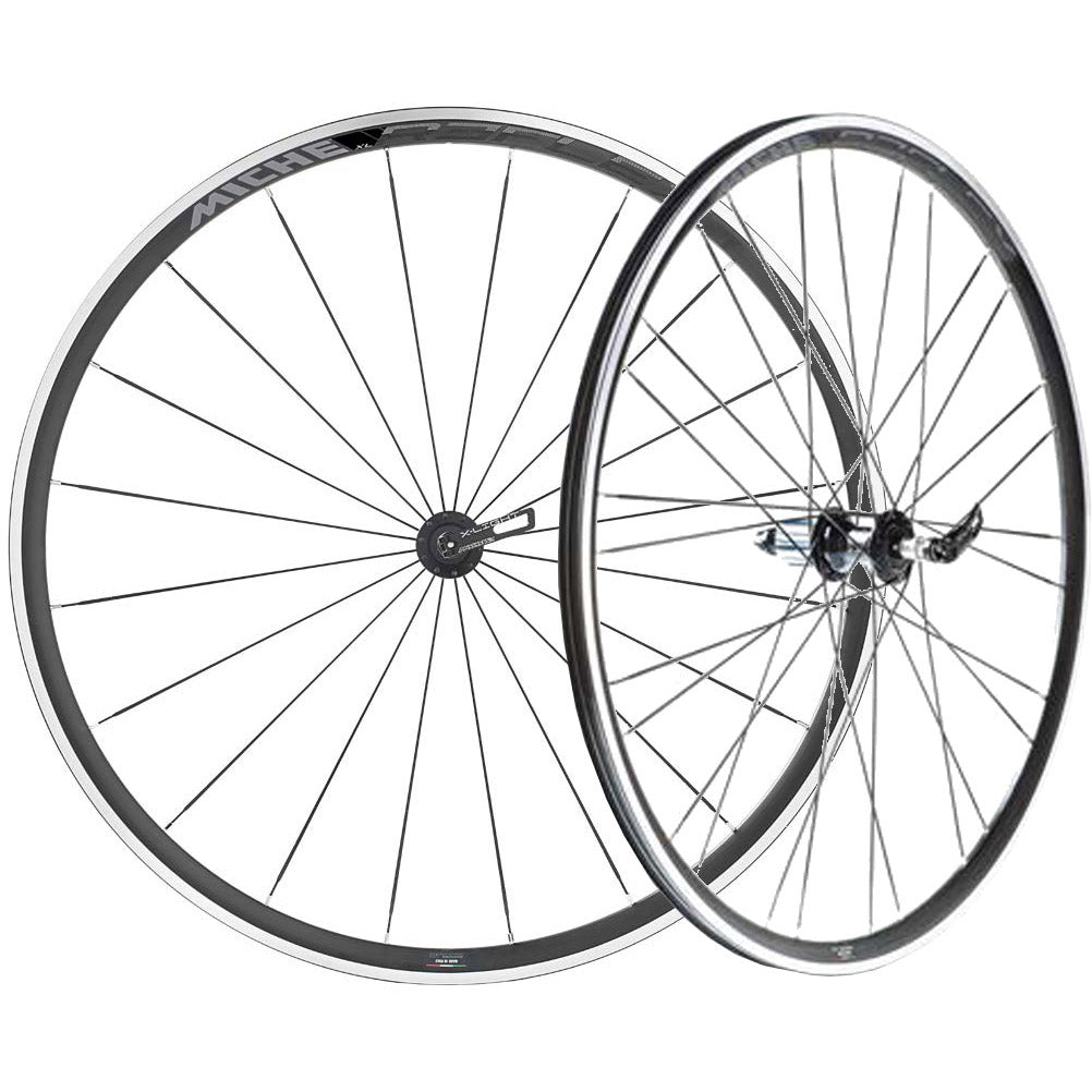 Miche Wielset Reflex XL Silber Velbrem Clincher Shima Pass