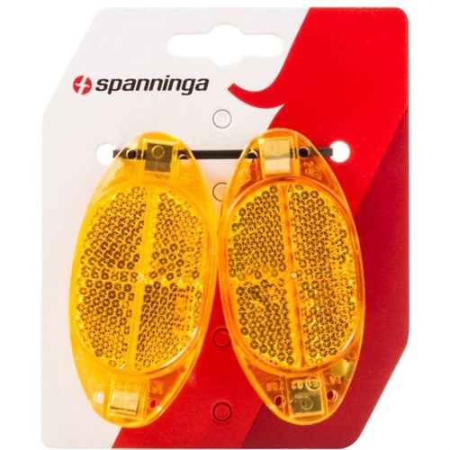 Speichenreflektor-Set Spanninga oval (2 Stück)