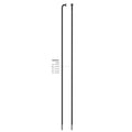 Sapim spaak 13-230 leader rvs zwart zonder nippel (100st)