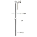 Alpina Speichen Zink 12-196 ohne Nippel (144 Stück)