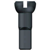 Sapim Speichennippel 14 Polyax 16mm Messing schwarz (100 Stück)