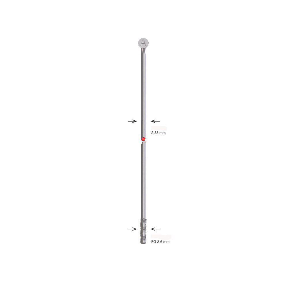 Alpina Speichen Zink 13-254 ohne Nippel silber (144 Stück)