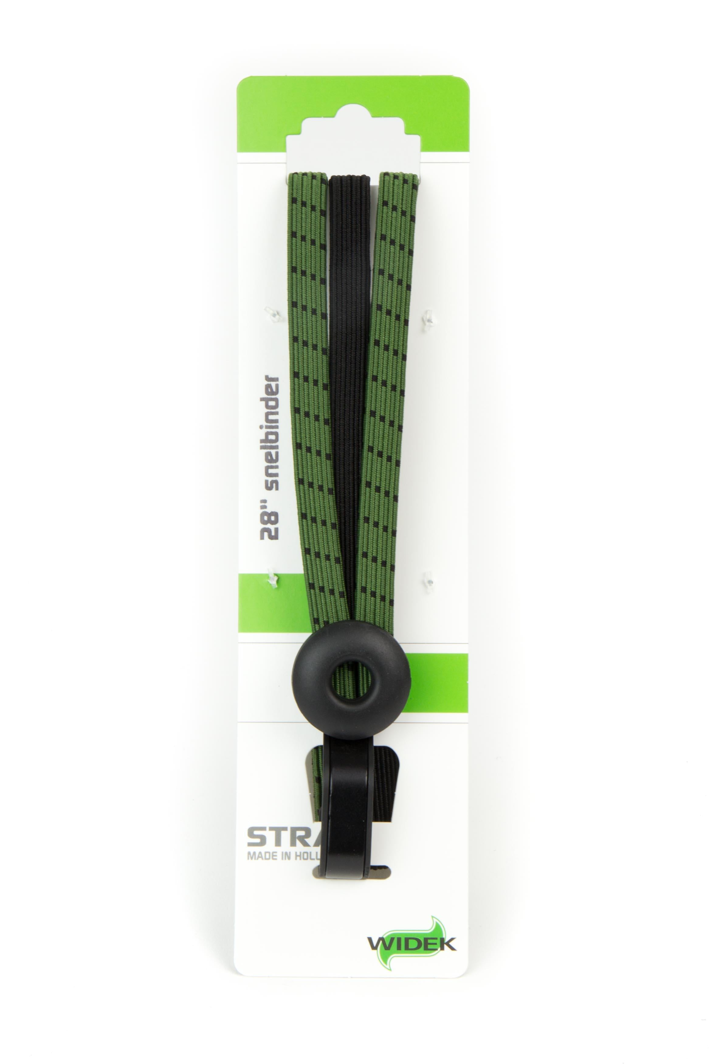 Widek triobinder eye met haak 24+2x12mm zwart olijfgroen