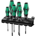 Wera 367 6 schroevendraaierset kraftform plus (zwart groen, 6-delig)