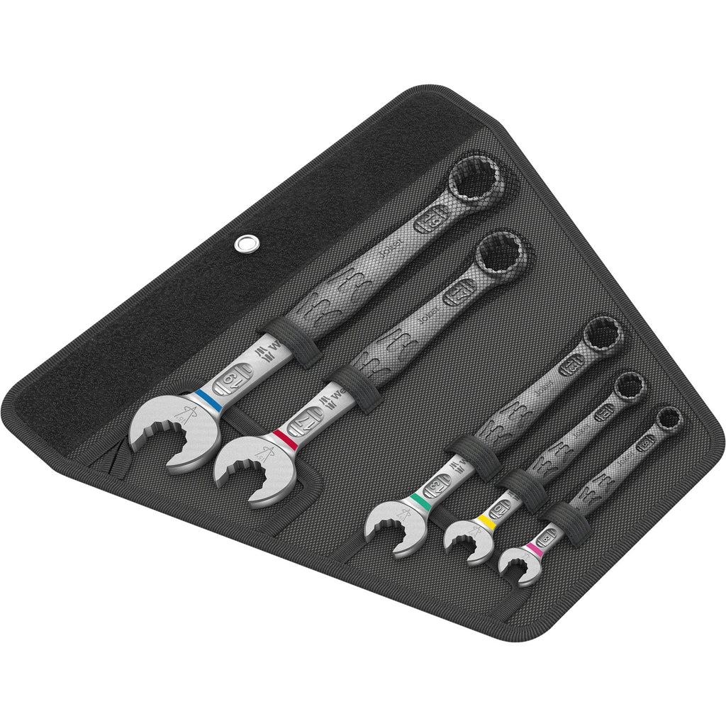 Wera 6003 joker 5 set 1 ringsteeksleutelset, 5‑delig moersleutel