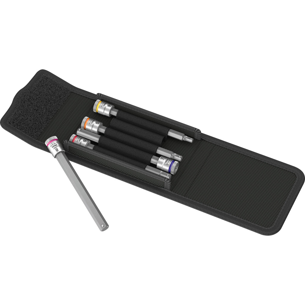 Wera 8740 a hf 1 zyklop bit-doppen-set met vasthoudfunctie, 1 4 -aandrijving, 5-delig - 1 stuk(s) - 05003345001