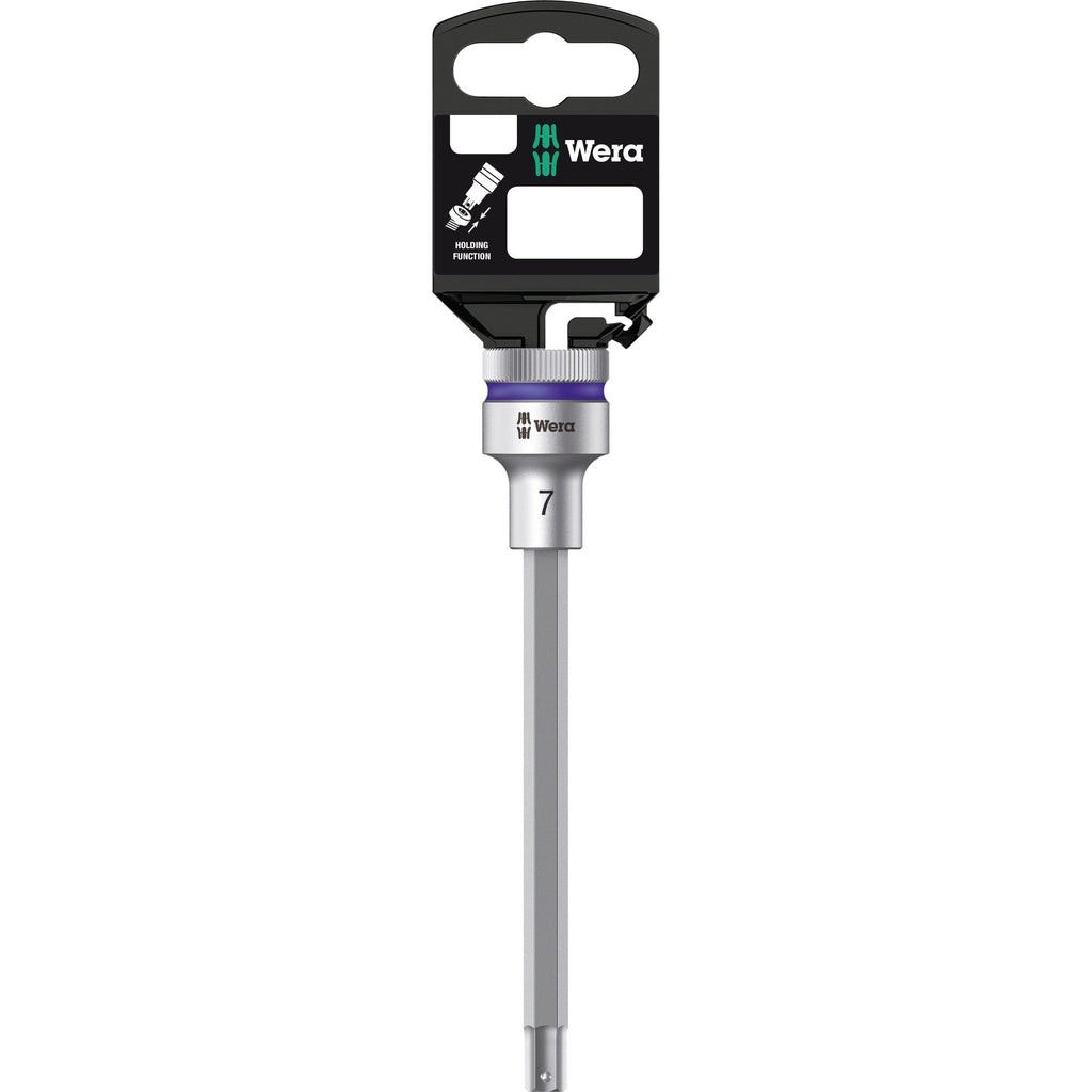 Wera 8740 c hf zyklop bit dop-combinatie met vasthoudfunctie met 1 2 aandrijving , 7.0 x 140 mm - 1 stuk(s) - 05003843001