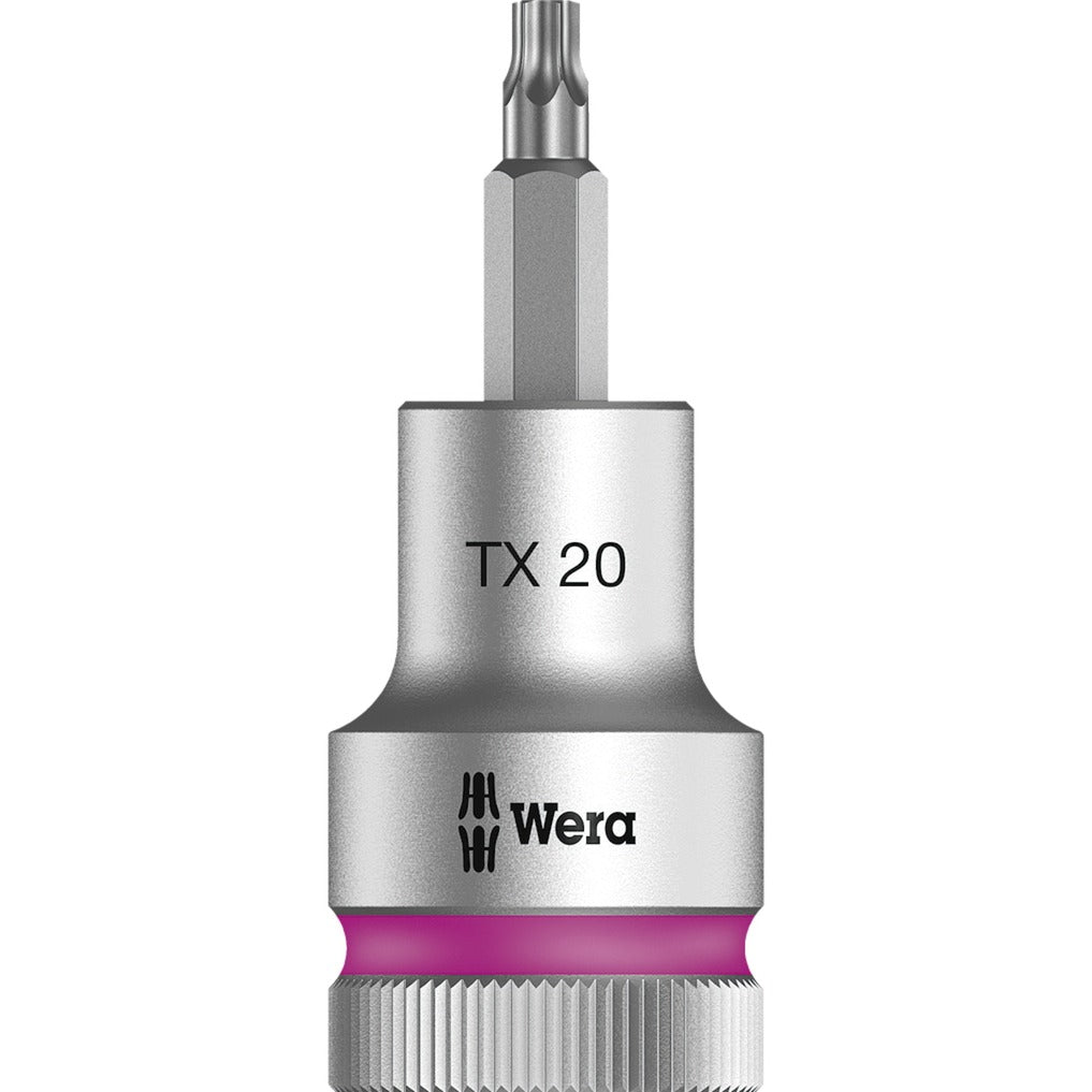 Wera 8767 c hf torx® torx® zyklop bit dop-combinatie met 1 2 aandrijving met vasthoudfunctie , tx 20 x 60 mm - 1 stuk(s) - 05003830001