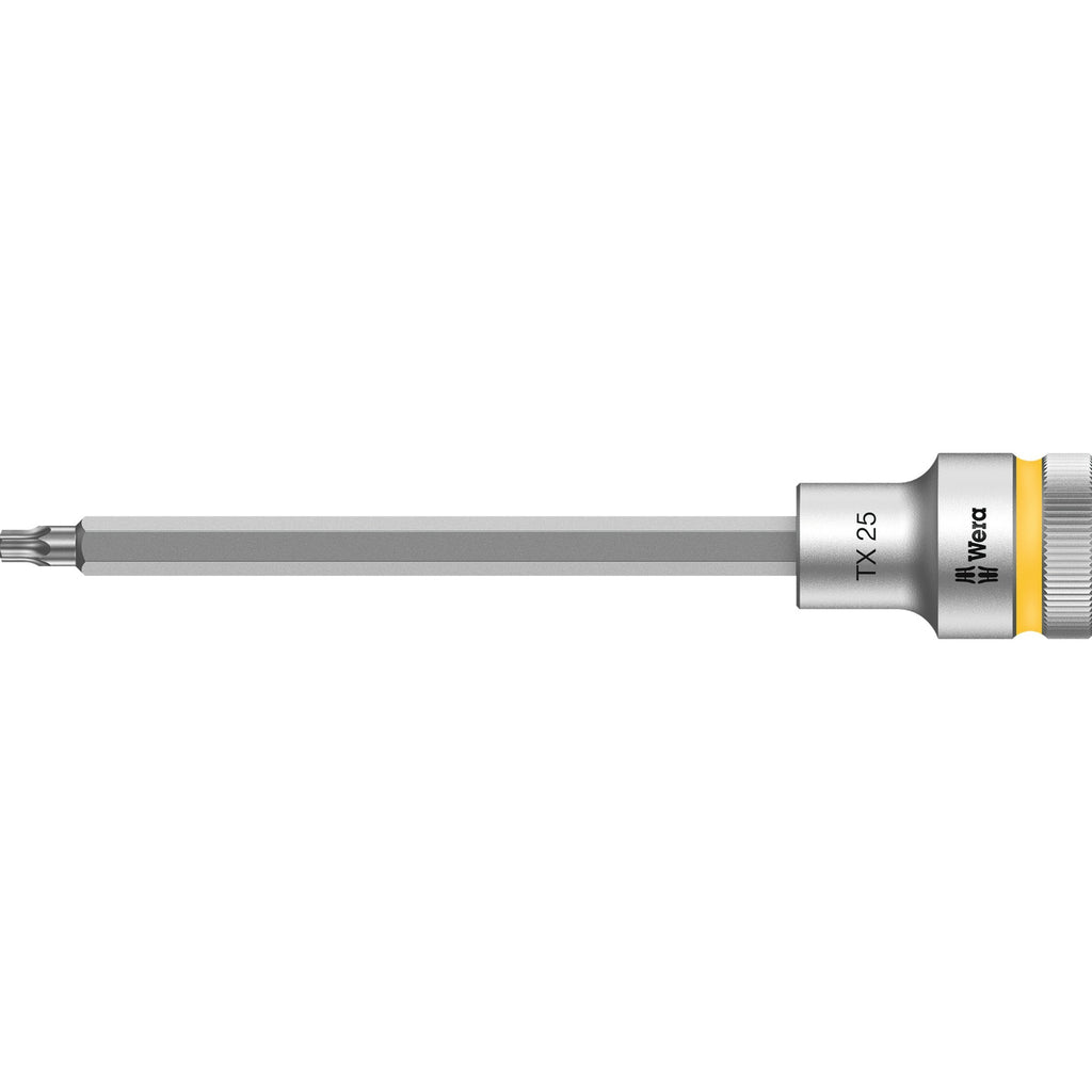 Wera 8767 c hf torx® torx® zyklop bit dop-combinatie met 1 2 aandrijving met vasthoudfunctie , tx 25 x 140 mm - 1 stuk(s) - 05003851001