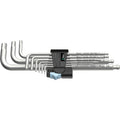 Wera inbussleutelset 3950 9 hex-plus stainless 1 (roestvrij staal, 9-delig, 1.5mm tot 10mm)