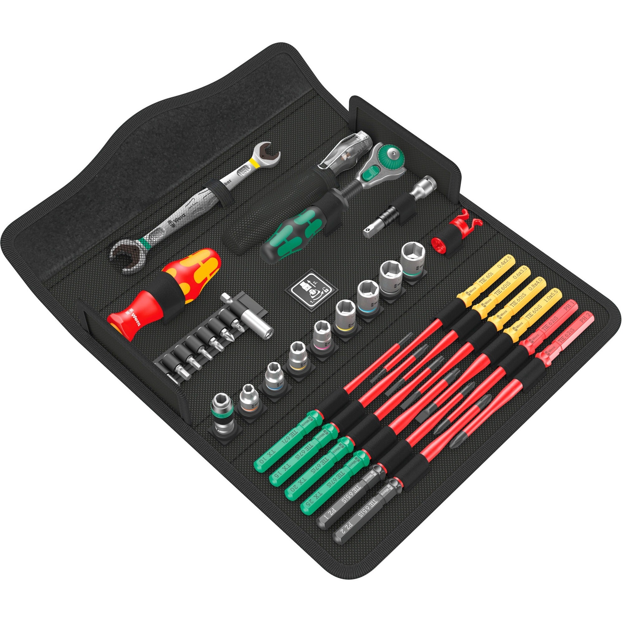 Wera kraftform kompakt w 1 service, 35 -delig - 1 stuk(s) - 05135926001