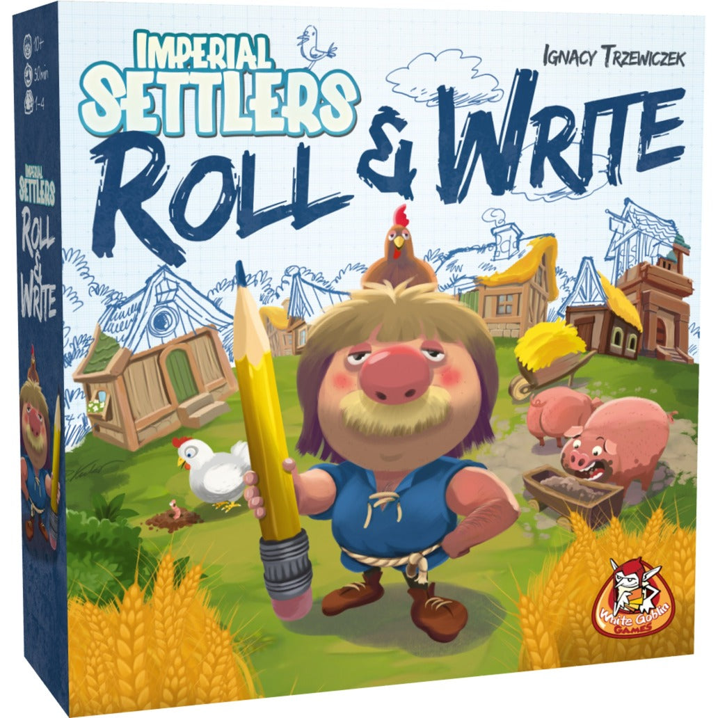 White Goblin Games Imperial Settlers: Roll & Write