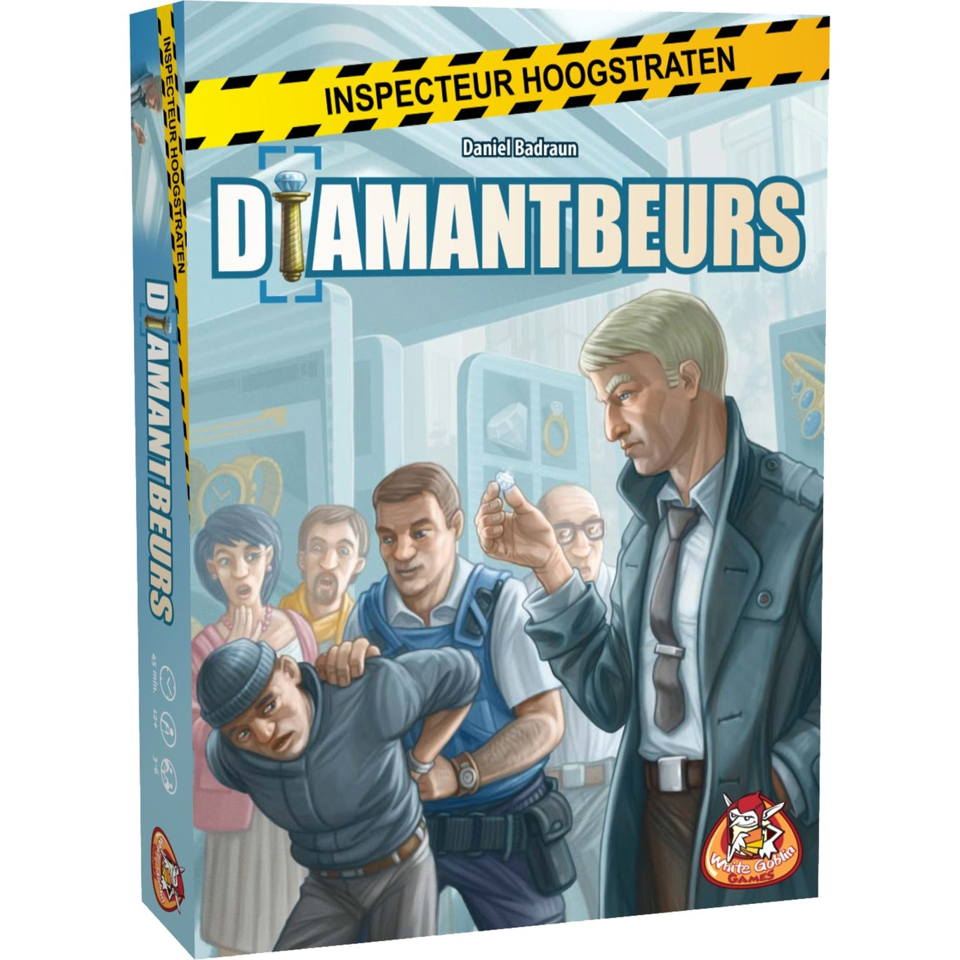 White Goblin Games Inspector Hoogstraten: Diamond Exchange – Kartenspiel