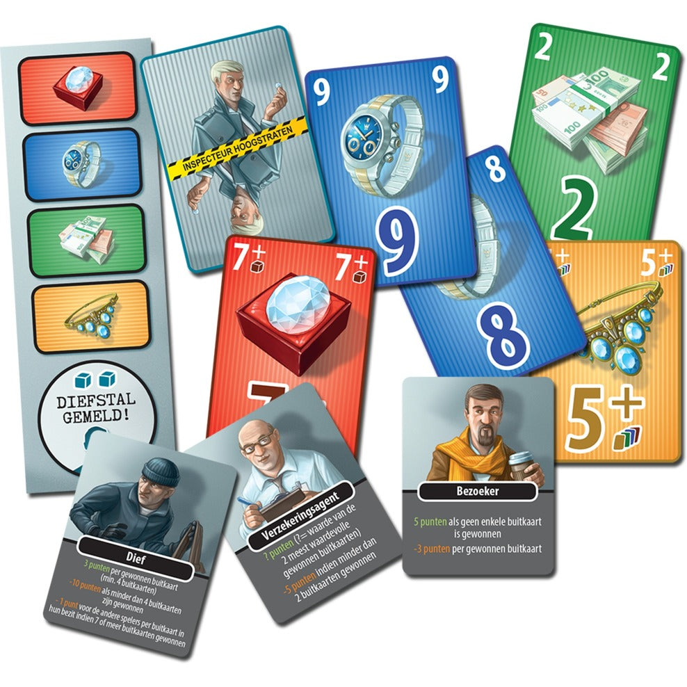 White Goblin Games Inspector Hoogstraten: Diamond Exchange – Kartenspiel