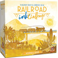 White goblin games railroad ink geel dobbelspel