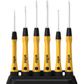 Wiha set precisieschroevendraaiers | 6 delig | sleuf ph | esd | 1 stuk - 43707 43707