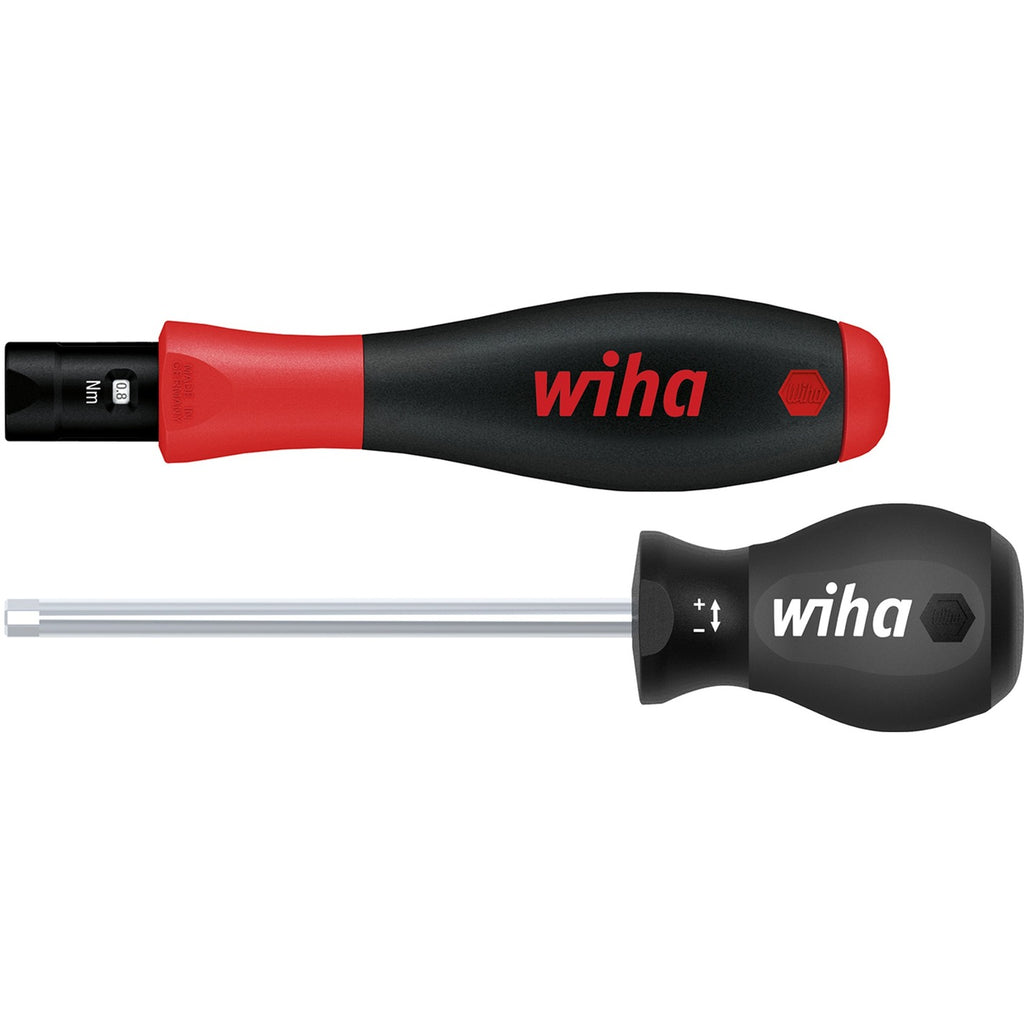 Wiha momentschroevendraaier torquevario-s (zwart rood)