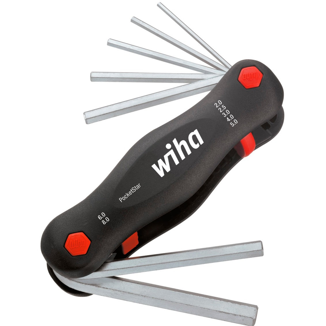 Wiha 351pg7 multitool pocketstar zeskant 7-delig - 23040