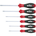 Wiha schroevendraaierset | 6-delig torx® | meercomponentengrepen | ronde kling | 1 stuk - 27746 - 27746