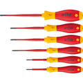 Wiha schroevendraaierset softfinish electric slimfix (rood geel, 6-delig)