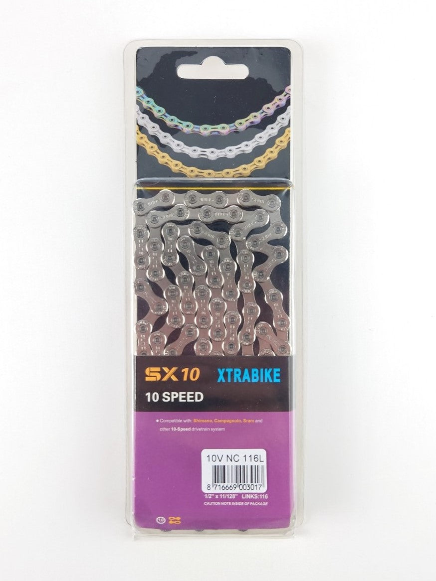 Xtrabike 10-fach NC Kette 116l