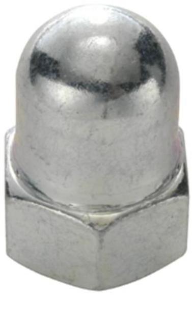 Bofix Mutter M6 -Kappe, die verzinkt ist pro 25