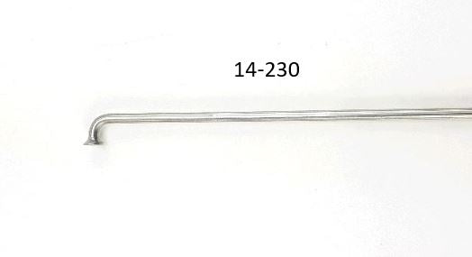 Speichen 14-230 Zink ohne Nippel