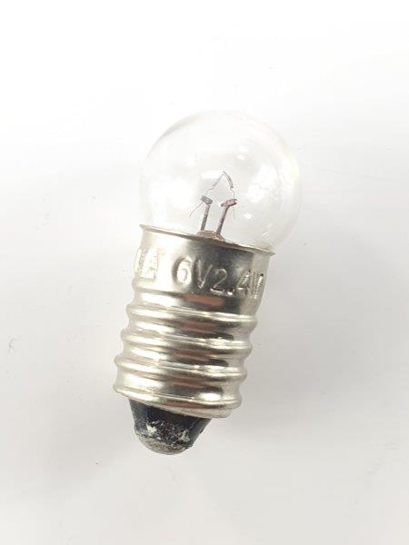 Bosma Lampe 6V 2,4W E10 mit Kabel (pro Stück)