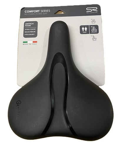 Selle Royal Rio Unitech Moderate 60° Fahrradsattel - Schwarz