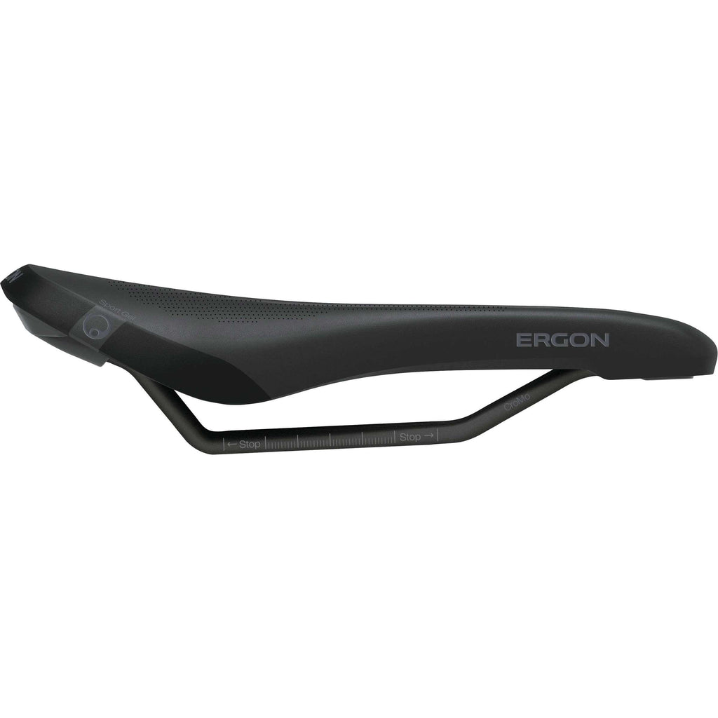Ergon zadel SM Sport gel dames M L zwart