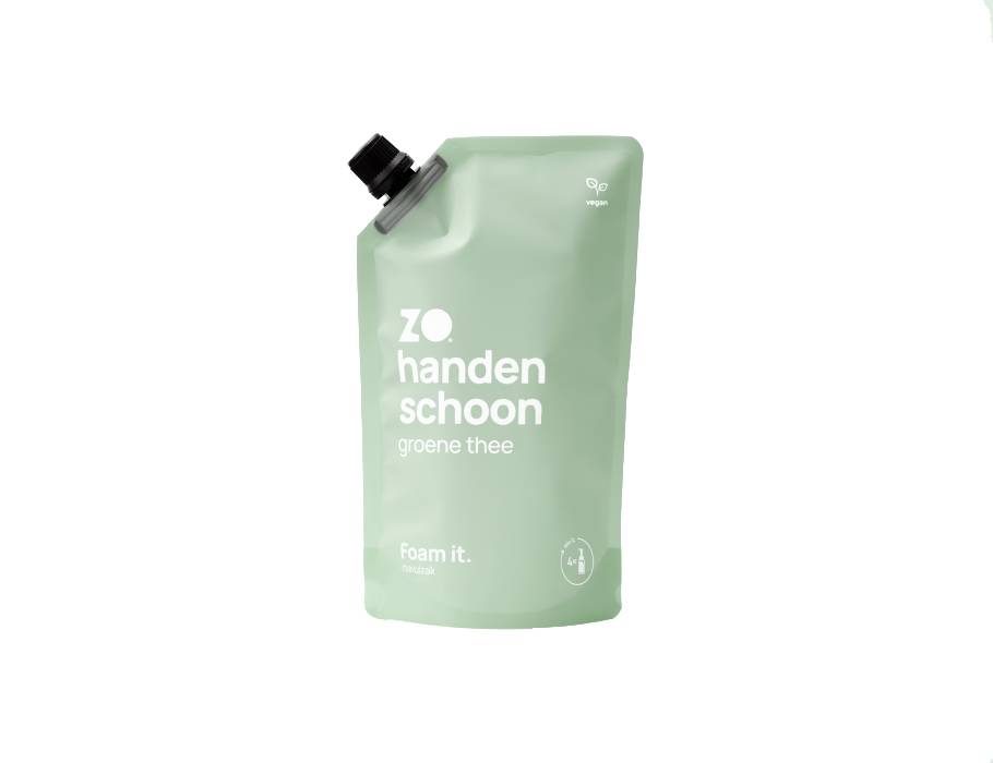Zo schoon navulzak - handen schoon - bloesem
