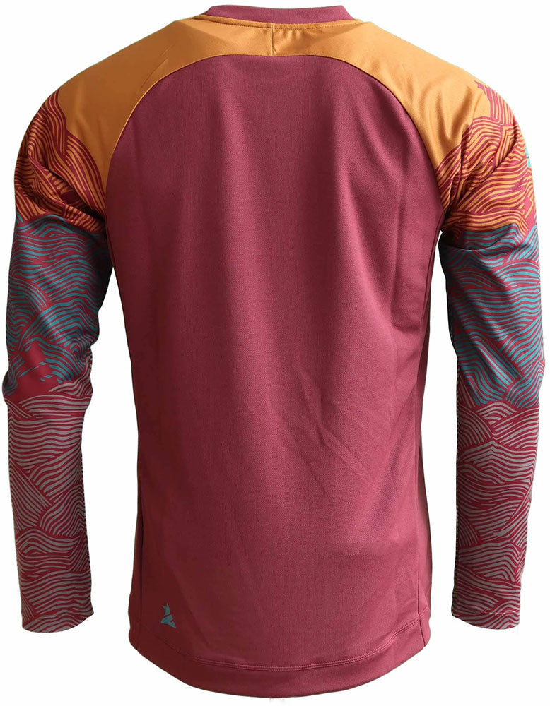 Zimtstern braapz - mtb long sleeve jersey windsor wine windsor wine | l