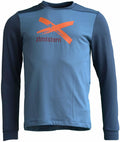 Zimtstern crewz - mtb long sleeve jersey blue steel | s