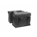 Neue Looxs Canvas Deluxe Doppel-Packtasche – 46 Liter – 39 x 18 x 33 cm (2 Stück) – Schwarz