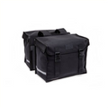 Neue Looxs Canvas-Camping-Doppeltasche – 66 Liter – 43 x 22 x 35 cm (2 Stück) – Schwarz