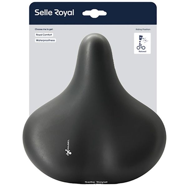 Selle Royal Gipsy Spring Relaxed Fahrradsattel - Schwarz