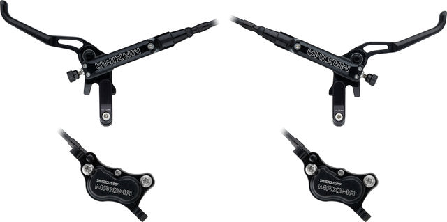 Trickstuff maxima black front+rear disc brake set